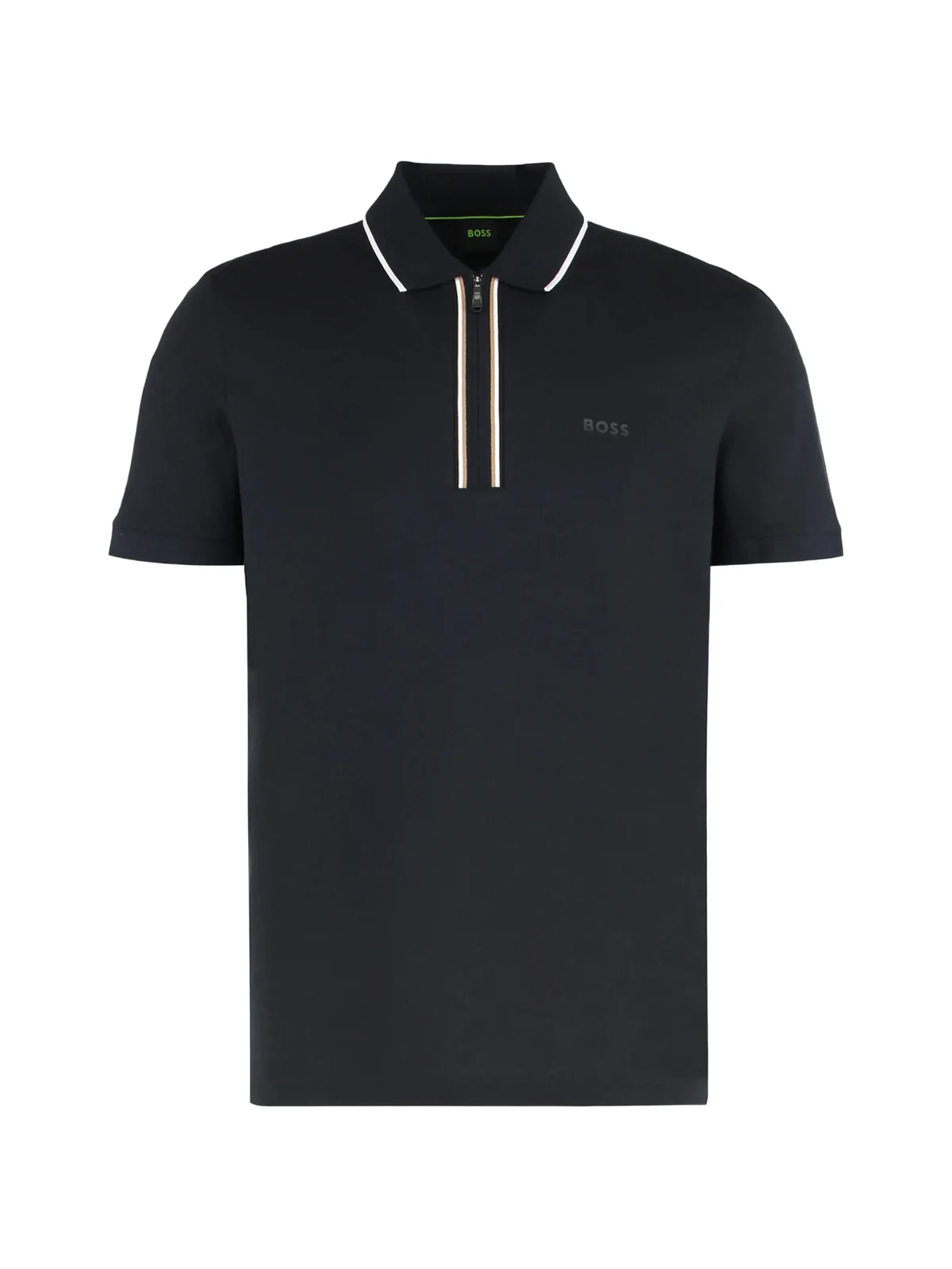 Poloshirt mit Reißverschluss