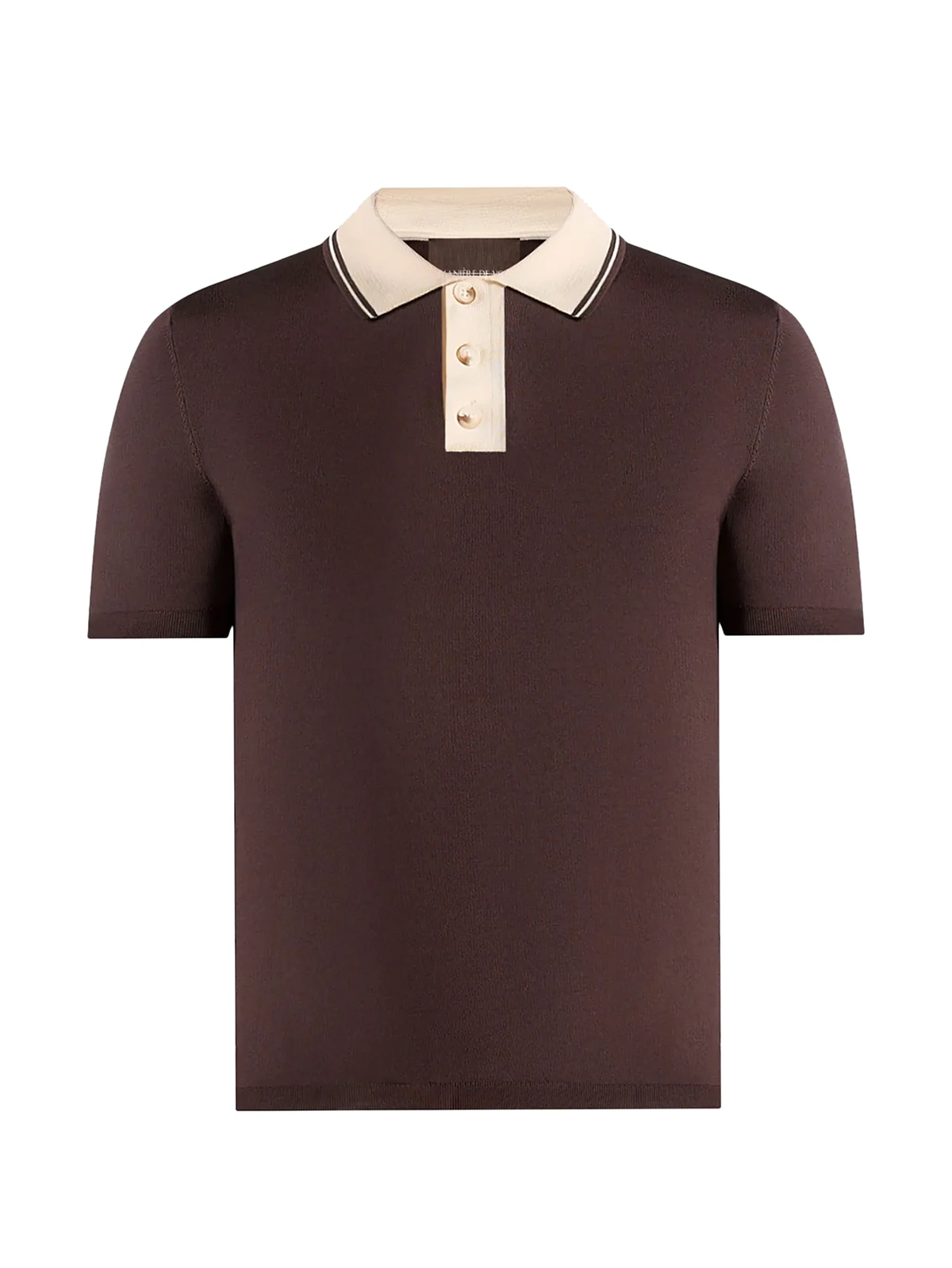 Roux Poloshirt mit Kontrastdetail