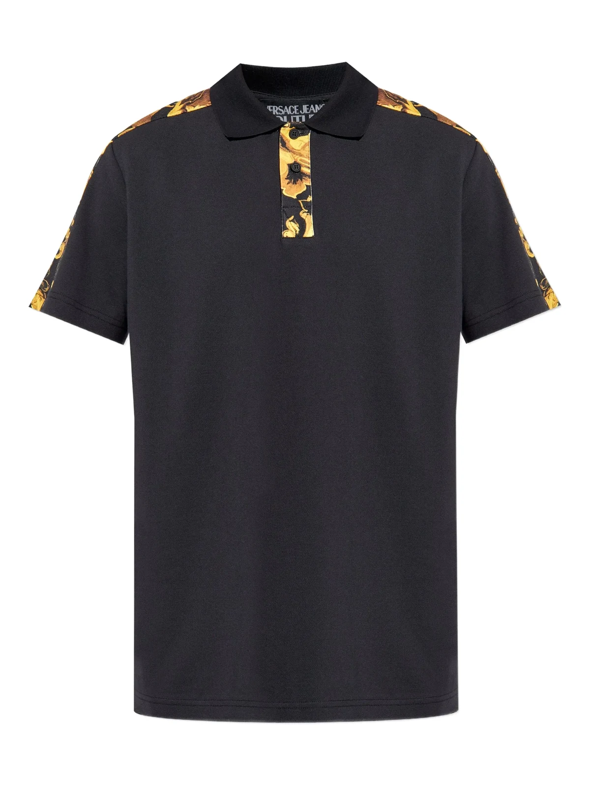 Poloshirt mit barockem Print