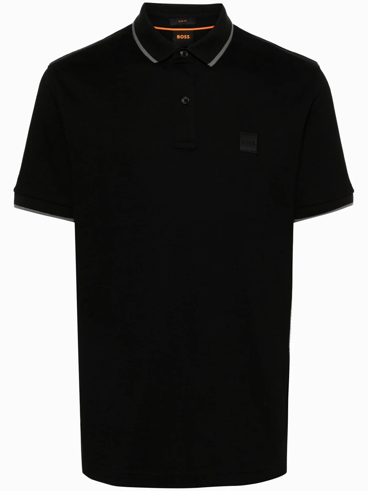 Poloshirt mit Logo-Applikation