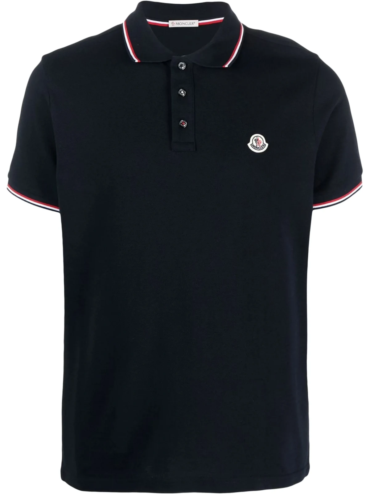 Poloshirt mit Streifendetail