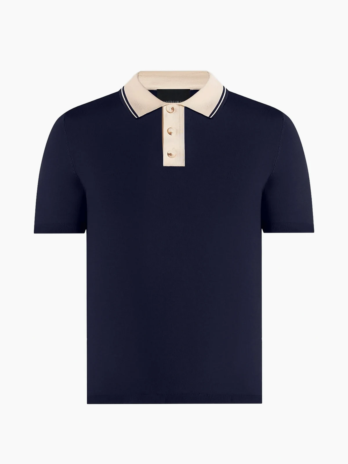 Roux Poloshirt mit Kontrastkragen