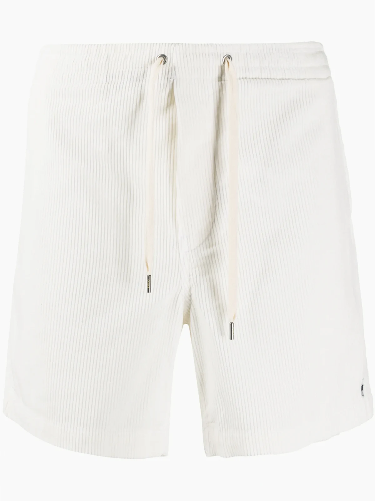 corduroy straight-leg shorts