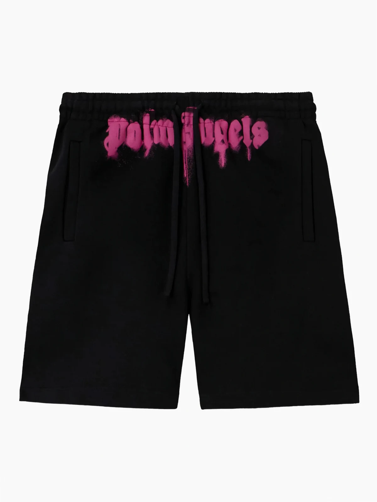 sprayed logo shorts