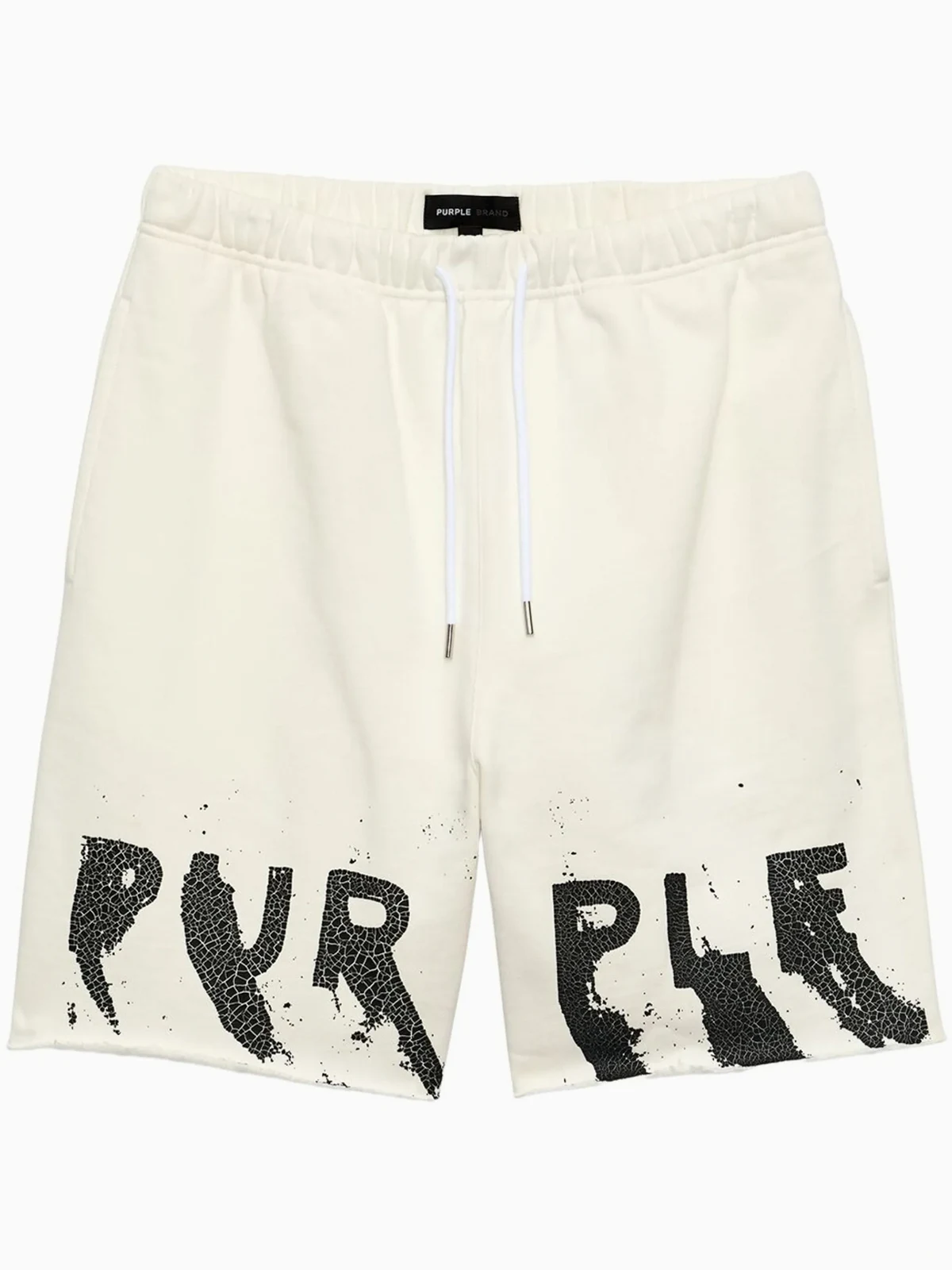 logo-print cotton shorts