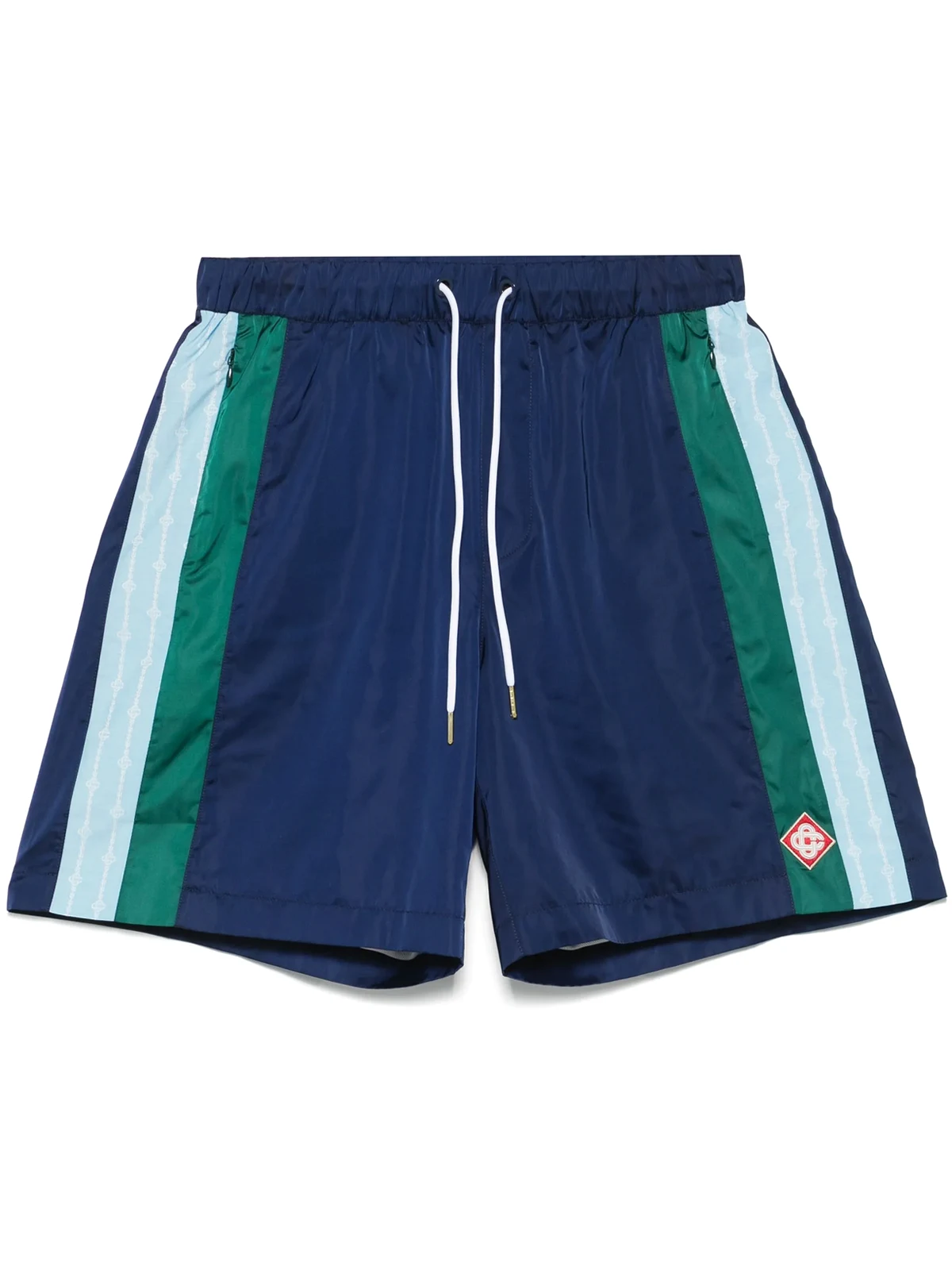 Shorts mit Streifendetail