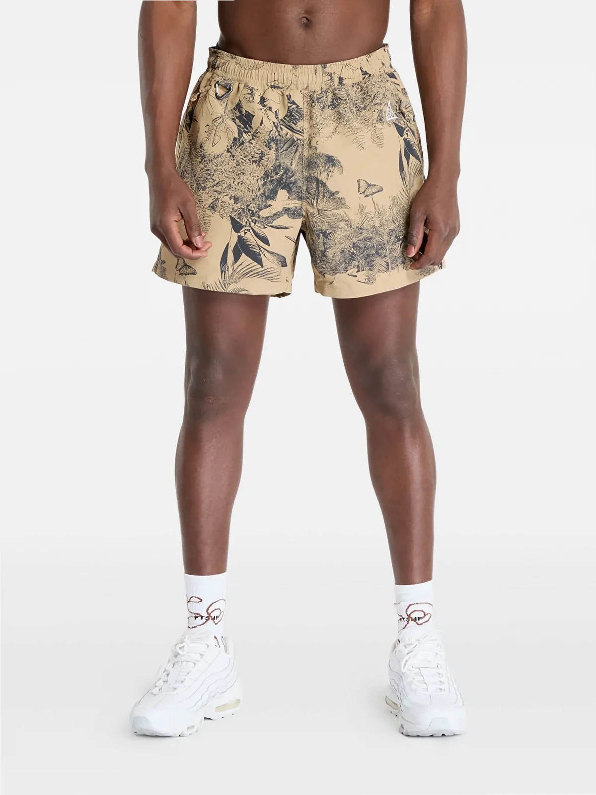 Shorts mit Blumen-Print