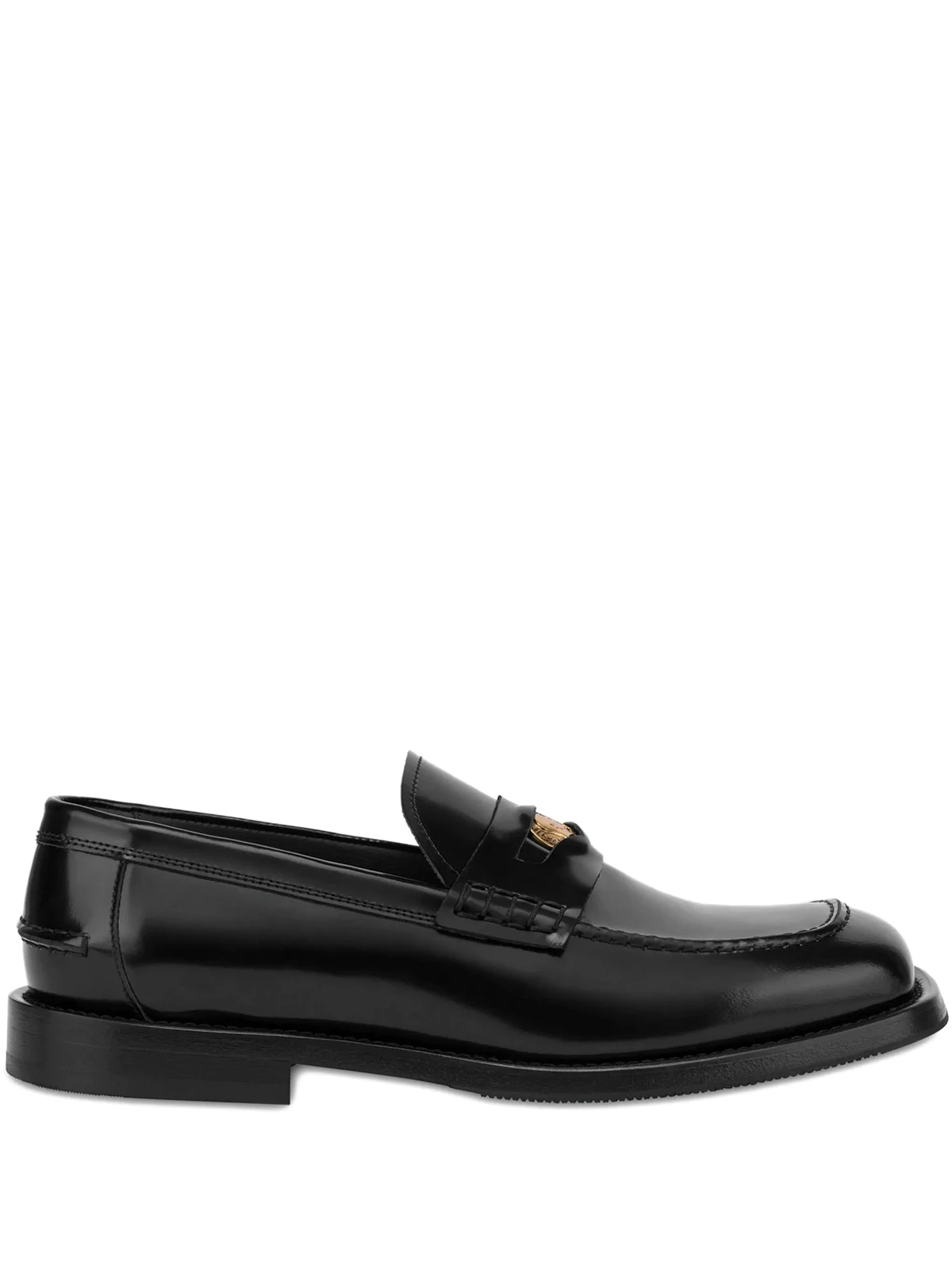 leather penny loafers