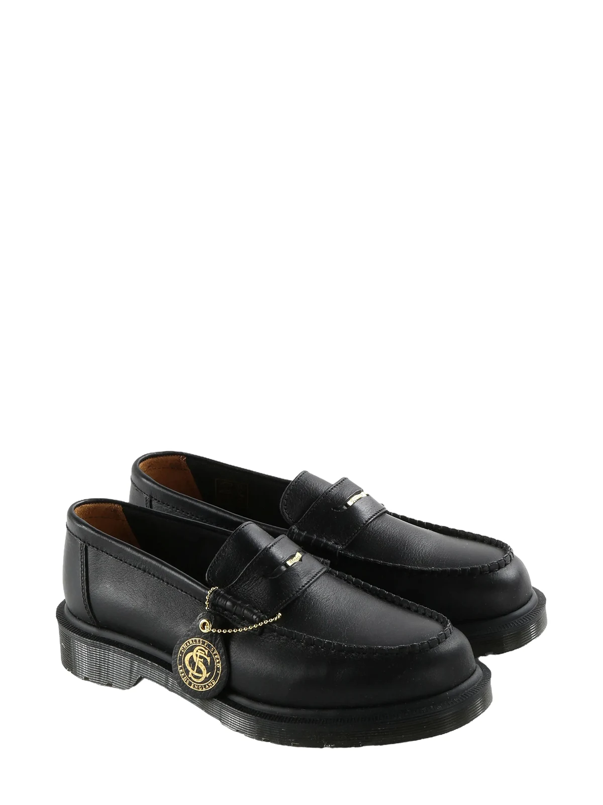 chunky penny loafers