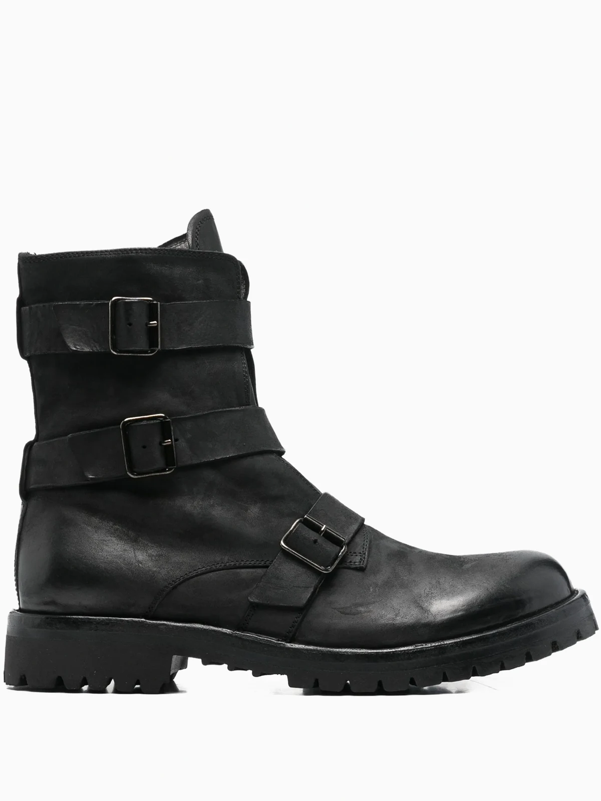 35mm Ikonic 014 buckle-strap boots