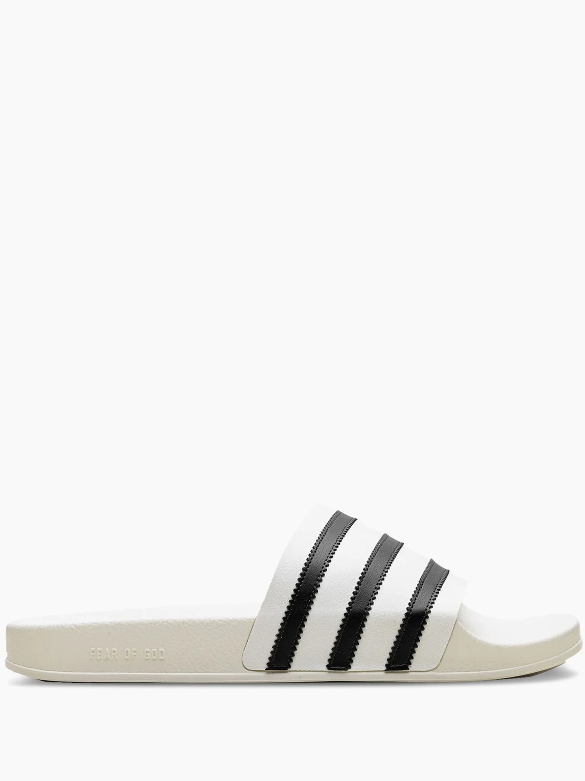 x Fear of God Athletics Adilette "Cream White" Pantoletten