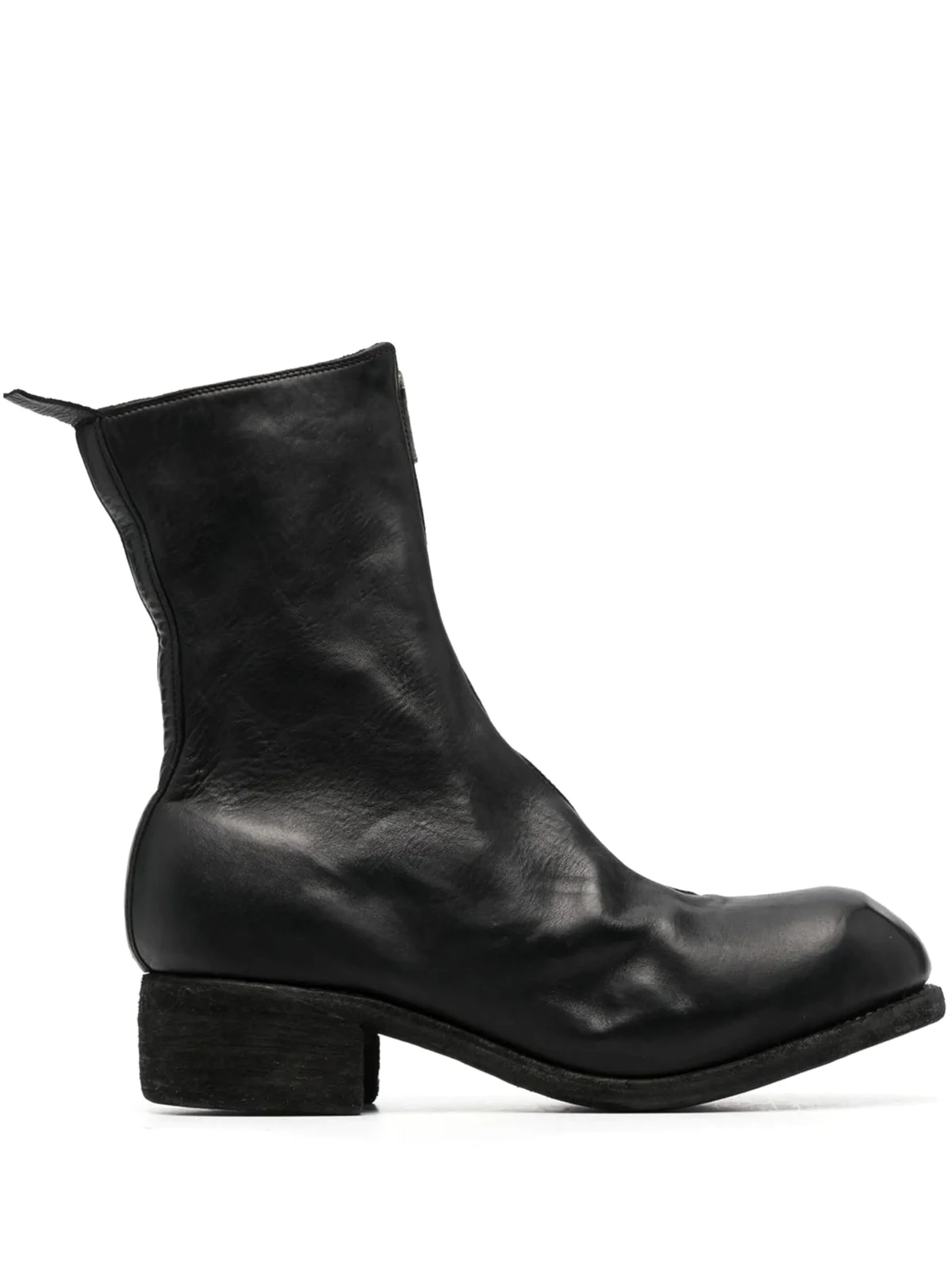 50mm zip-up ankle boots