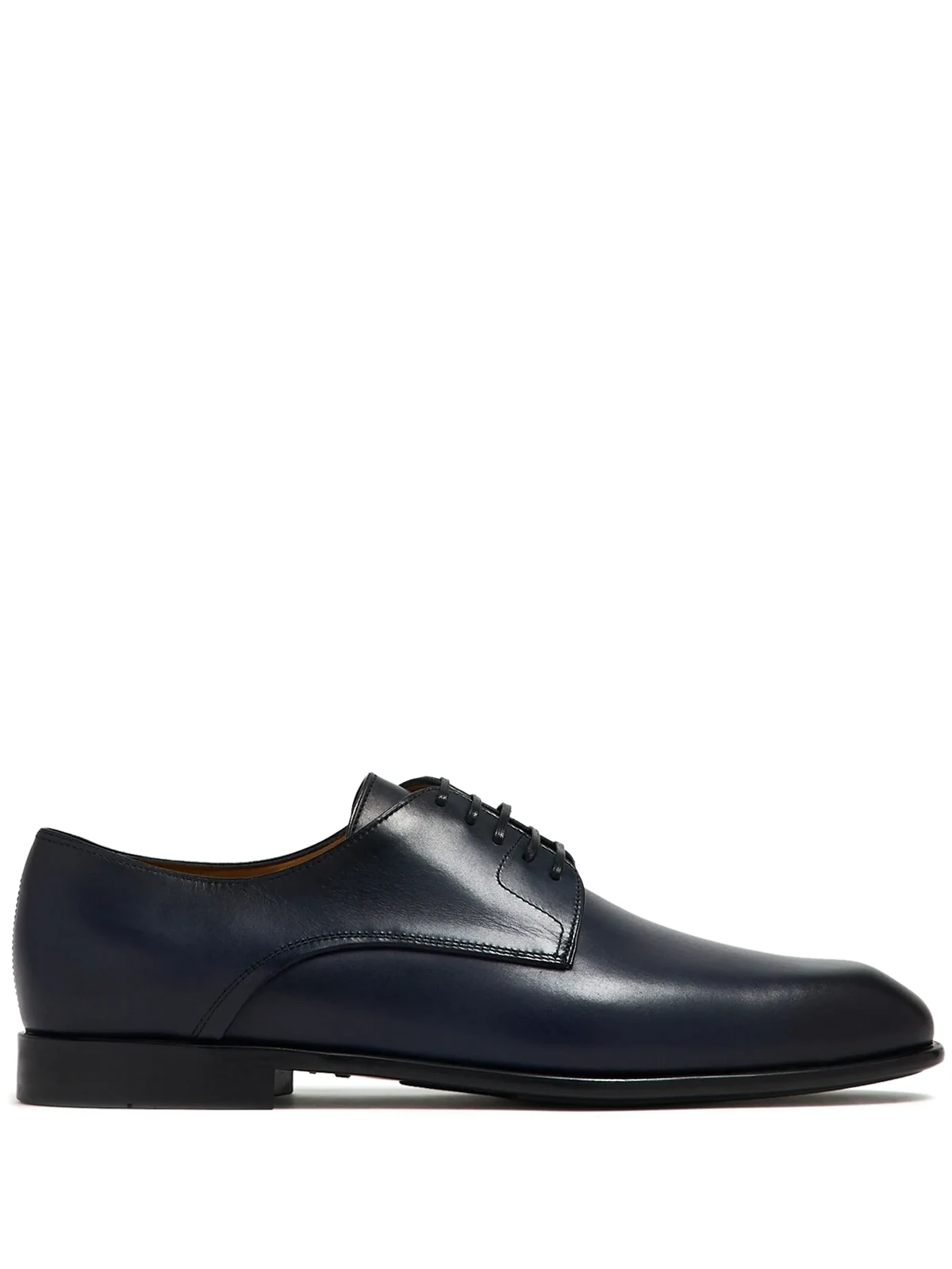 polished leather derby shoes