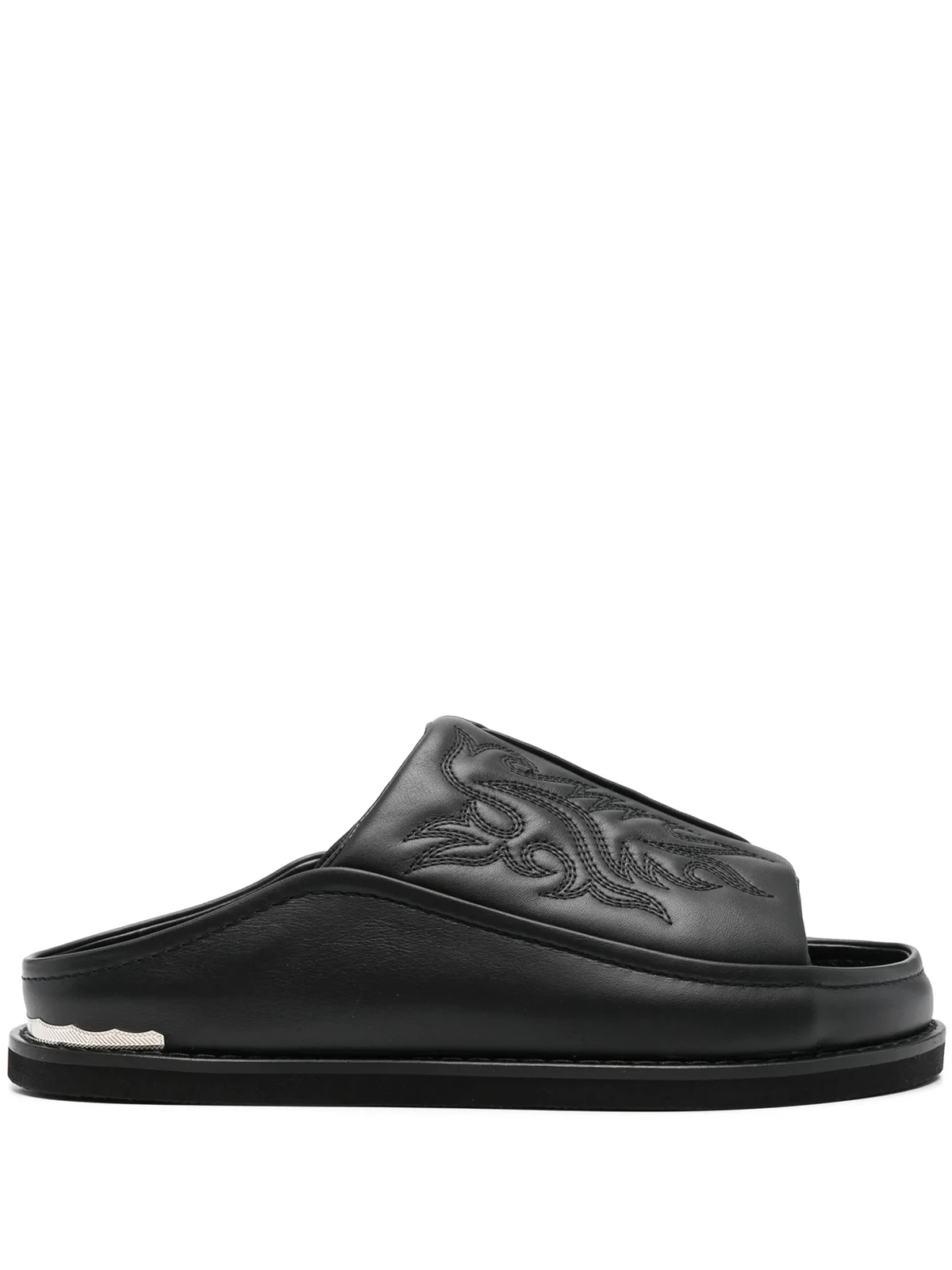 Sandalen mit Stickerei