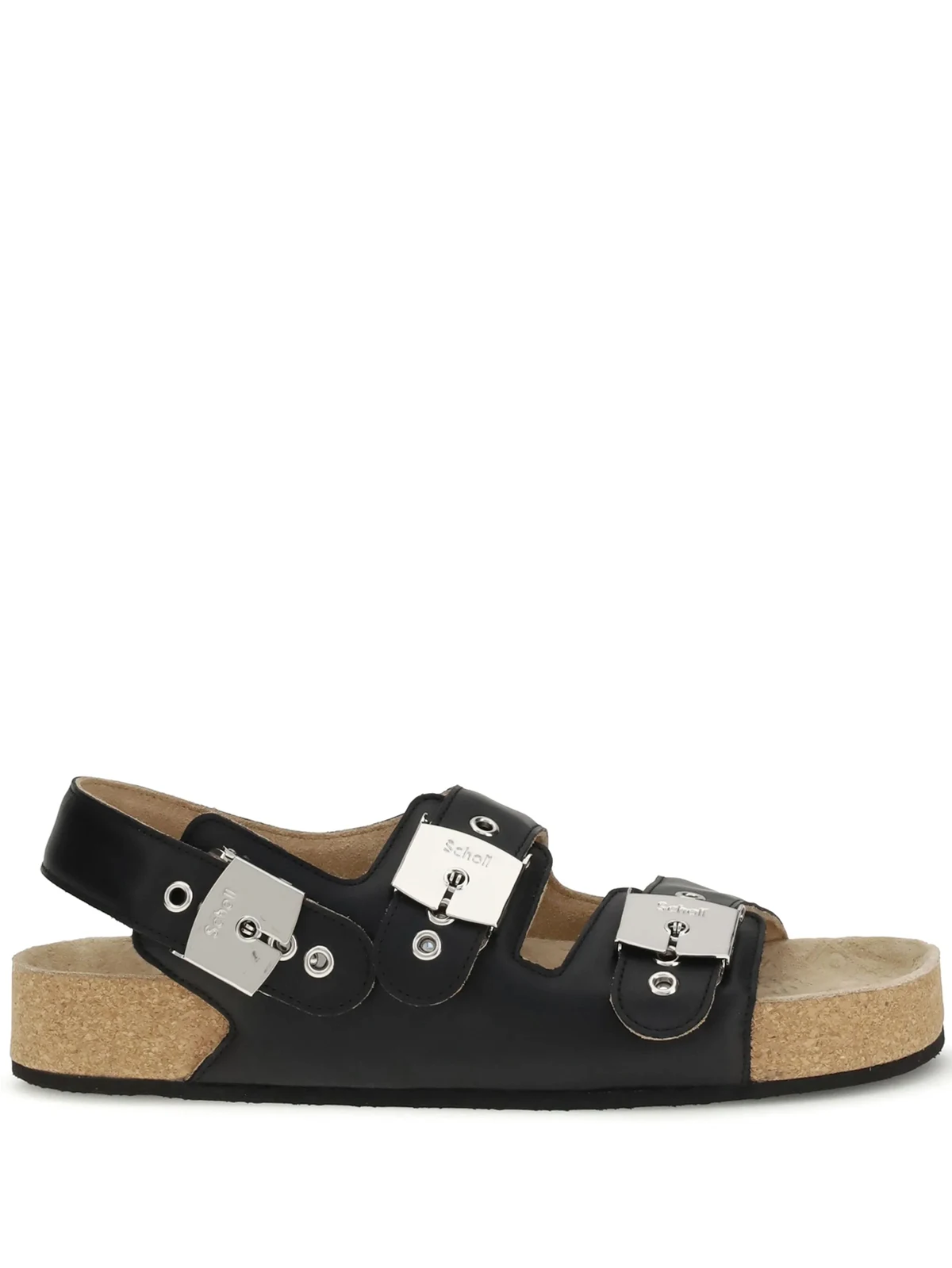 buckle-slingback sandals