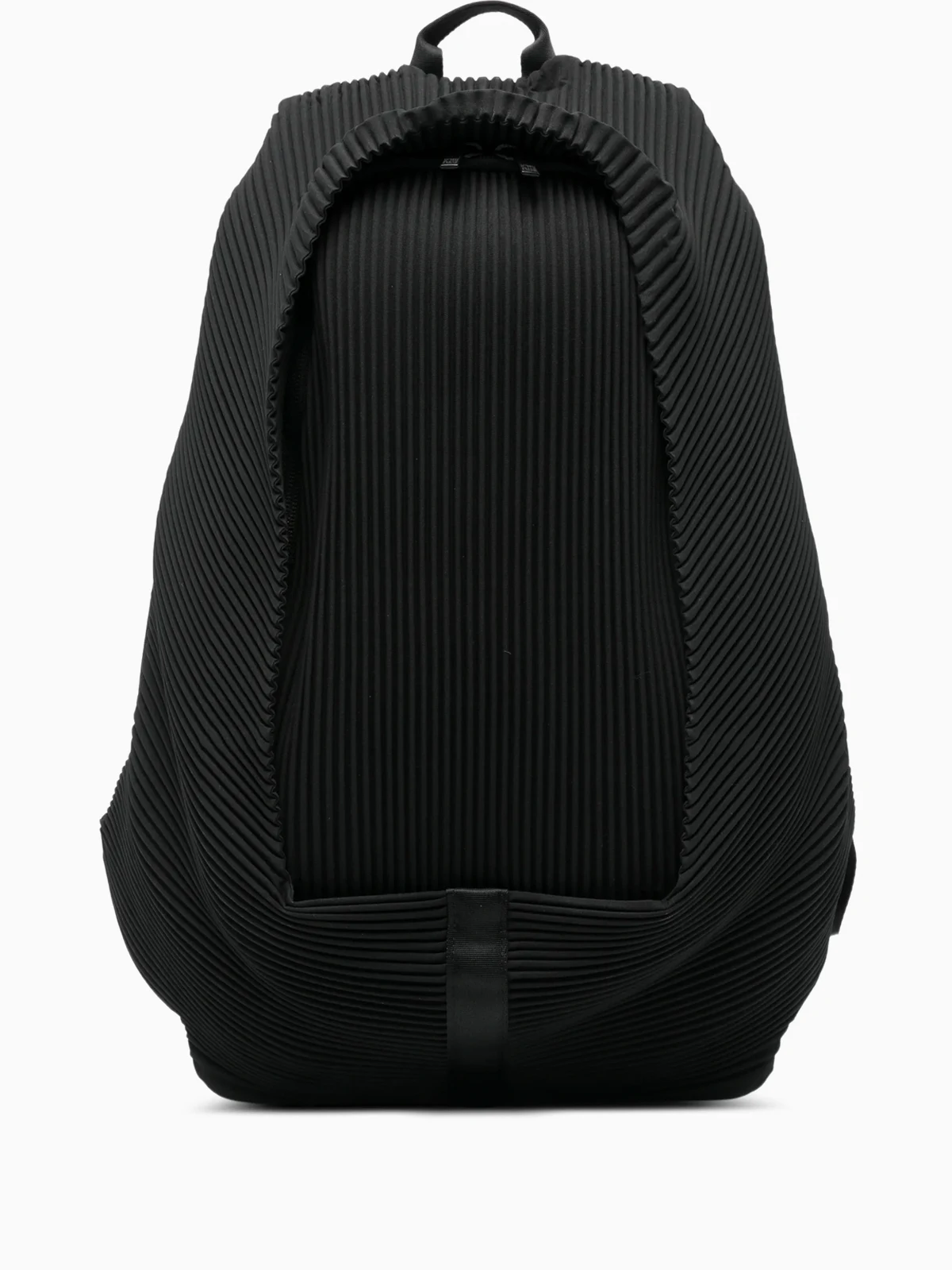 pleated-effect backpack