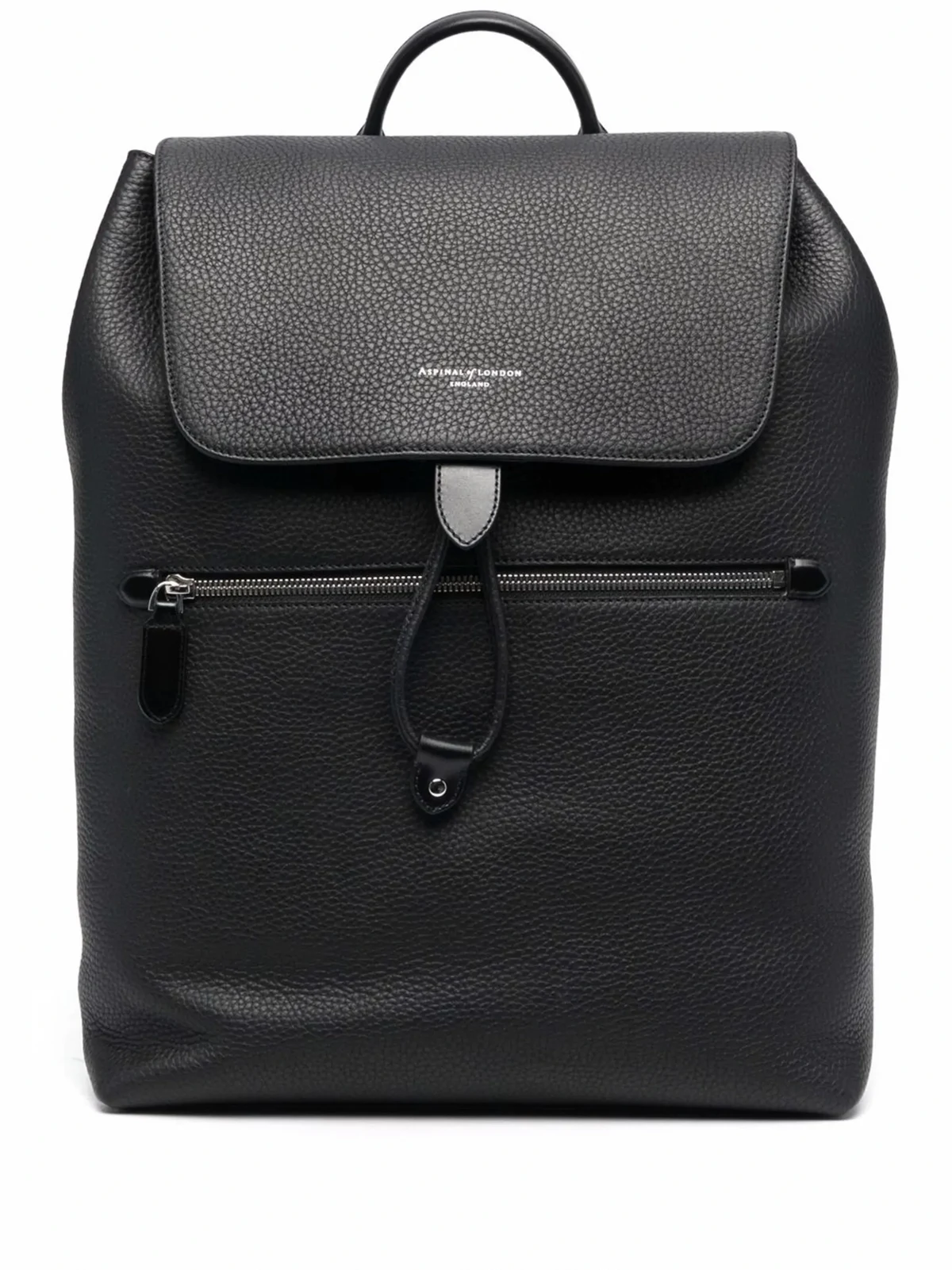 Reporter grained-effect backpack