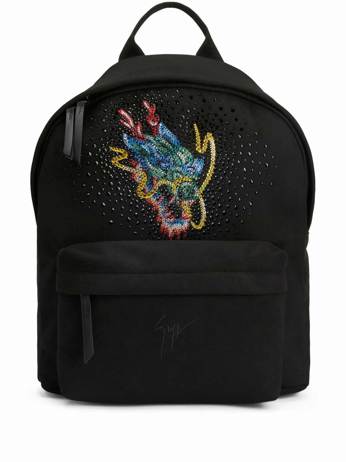 Dragon Crystal rhinestone-embellished backpack