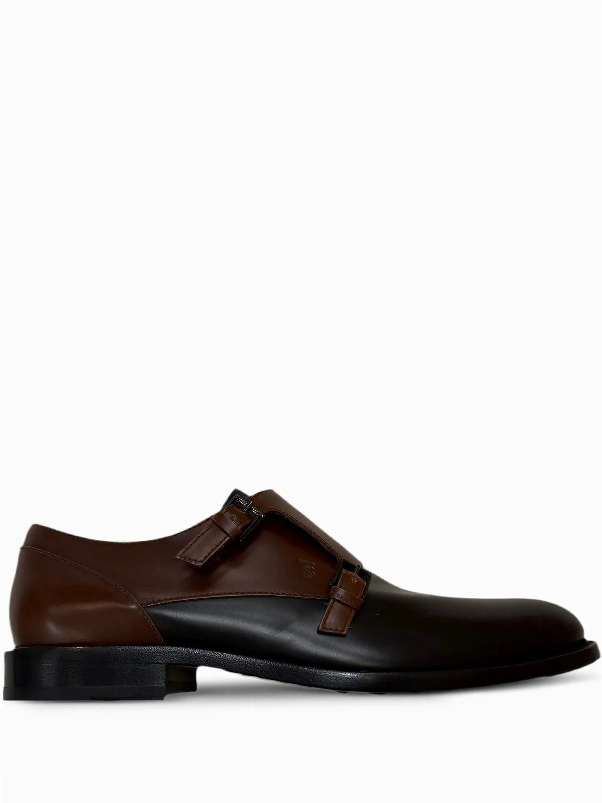 double-buckle monk shoes