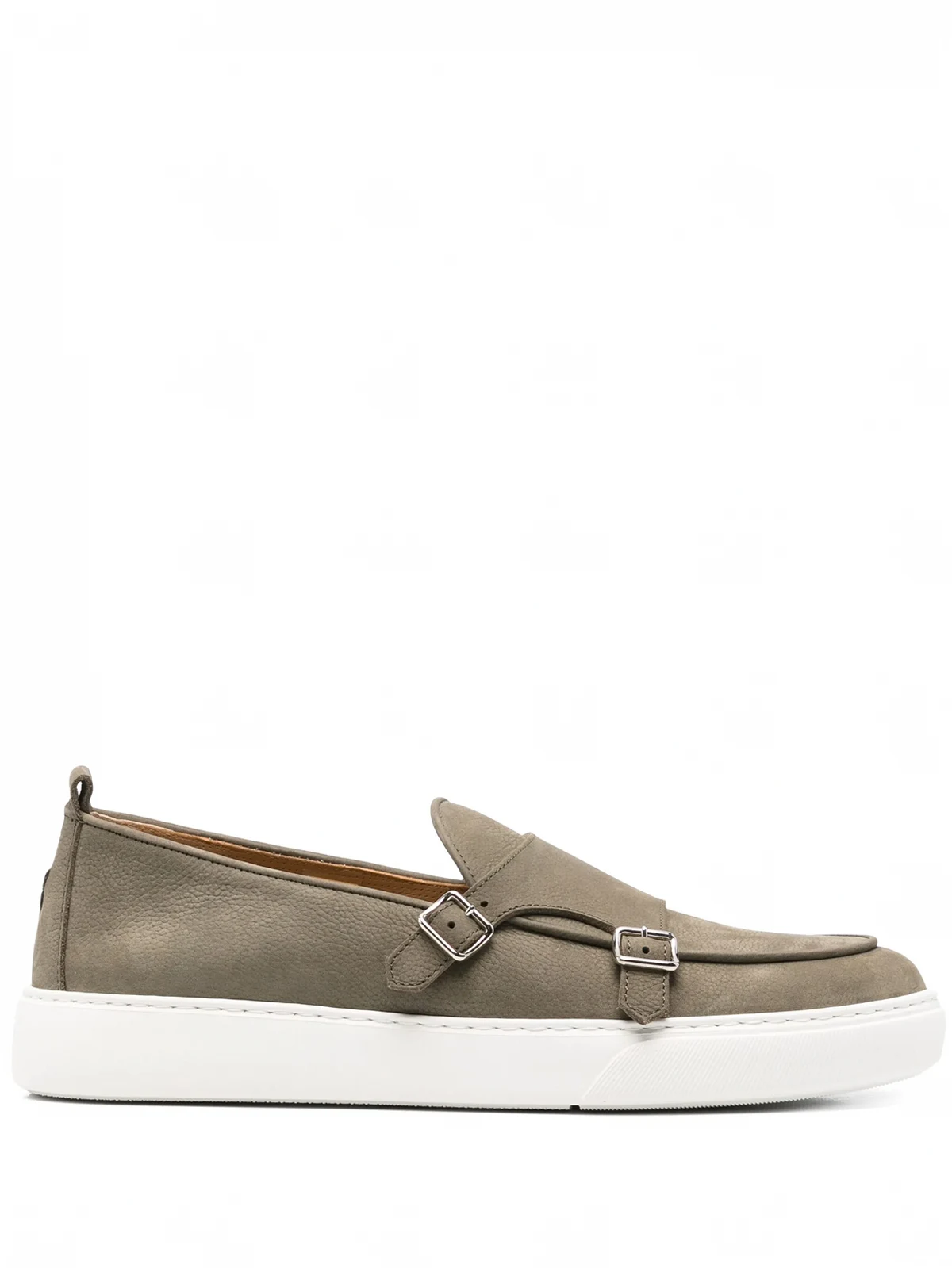 nubuck monk shoes