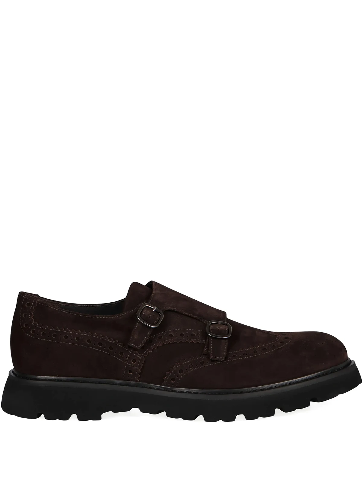 Monk-Schuhe aus Wildleder
