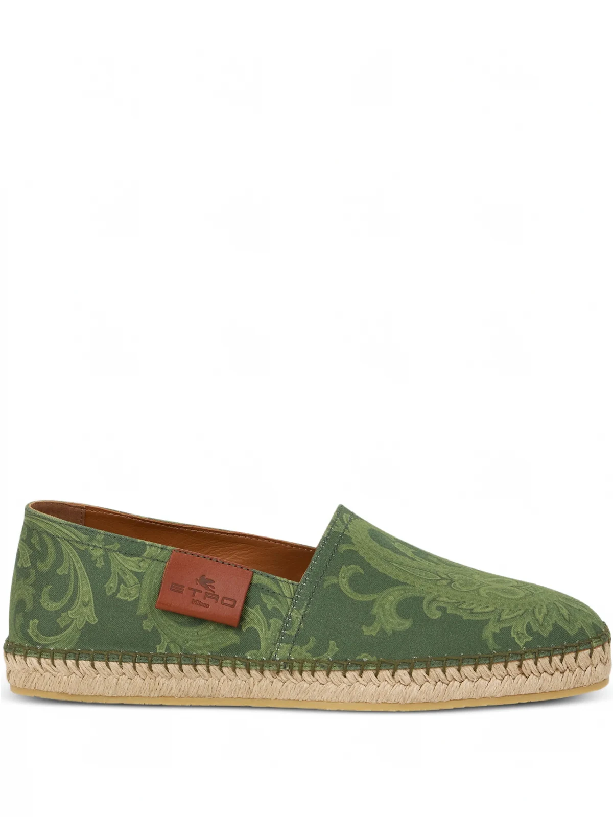 Espadrilles mit Paisley-Motiv