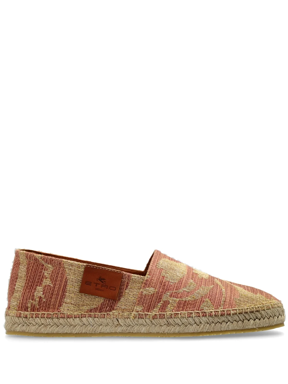Espadrilles mit Paisley-Print