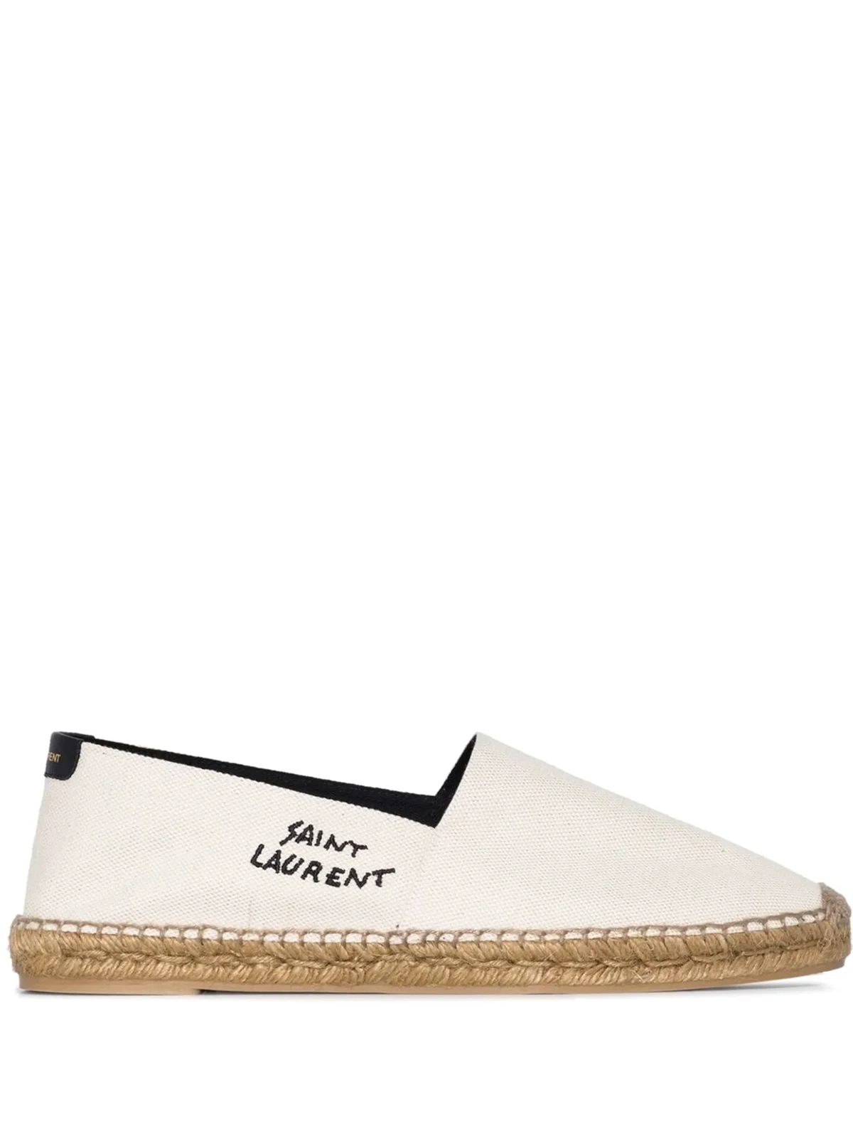 logo-embroidered espadrilles