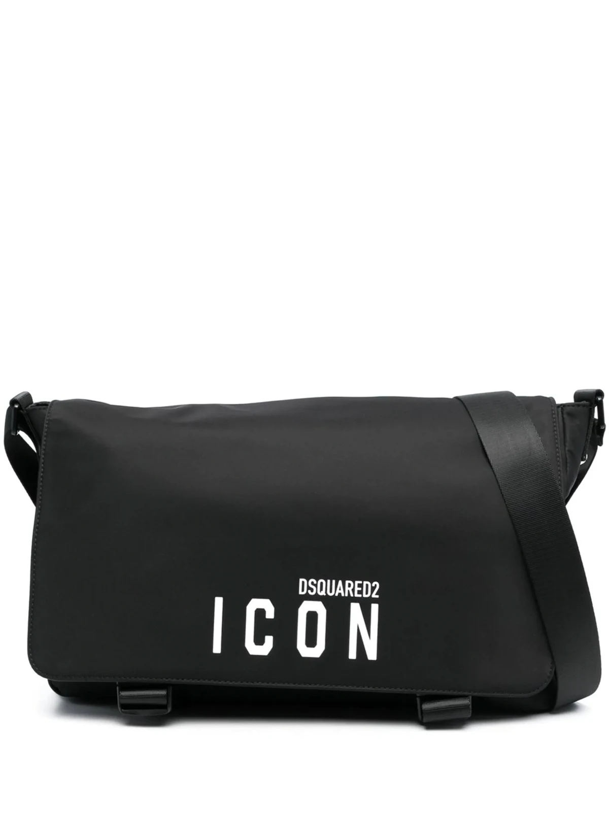 Icon logo-print shoulder bag