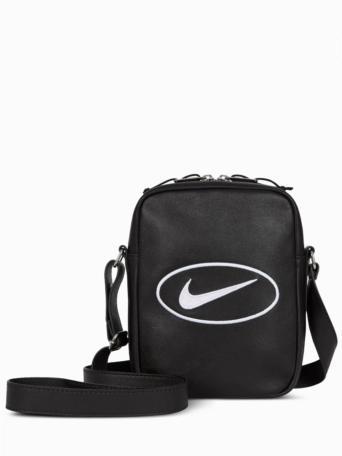 x Nike "SS25 - Black" leather shoulder bag