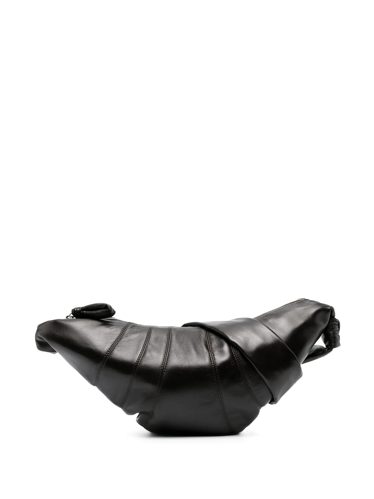 Mittelgroße Croissant Schultertasche