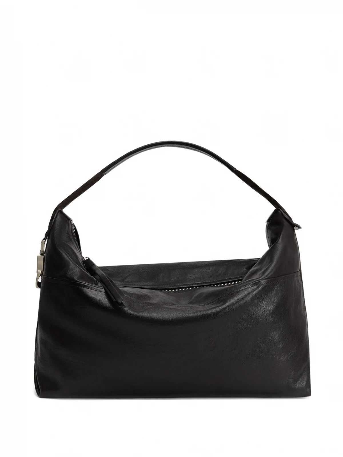 Berlingot leather zip shoulder bag