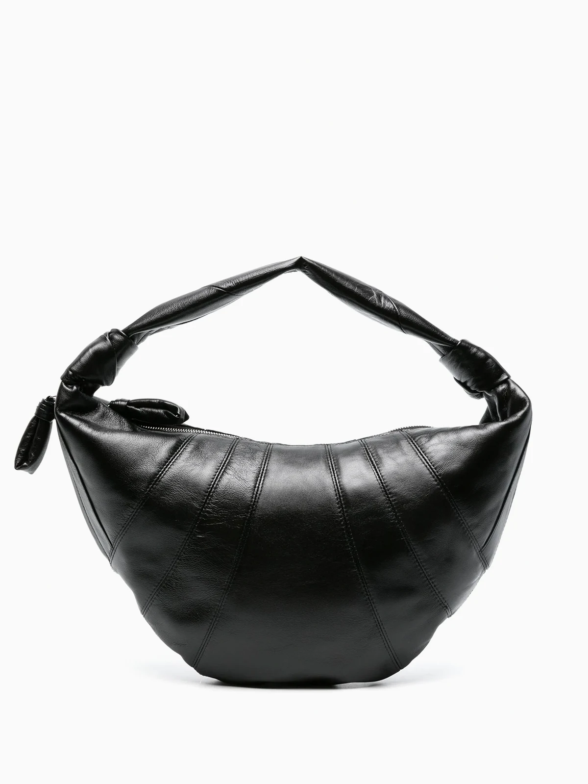 large Fortune Croissant leather shoulder bag