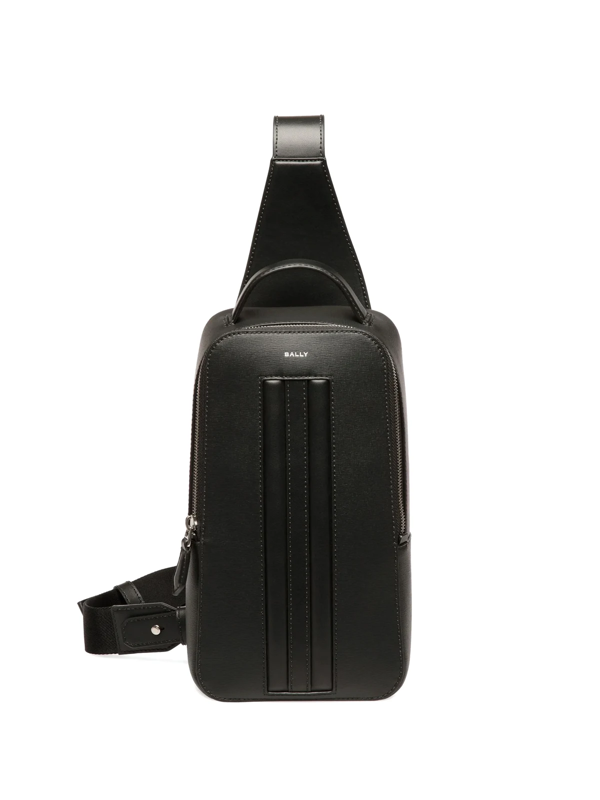 Schultertasche mit Logo-Print