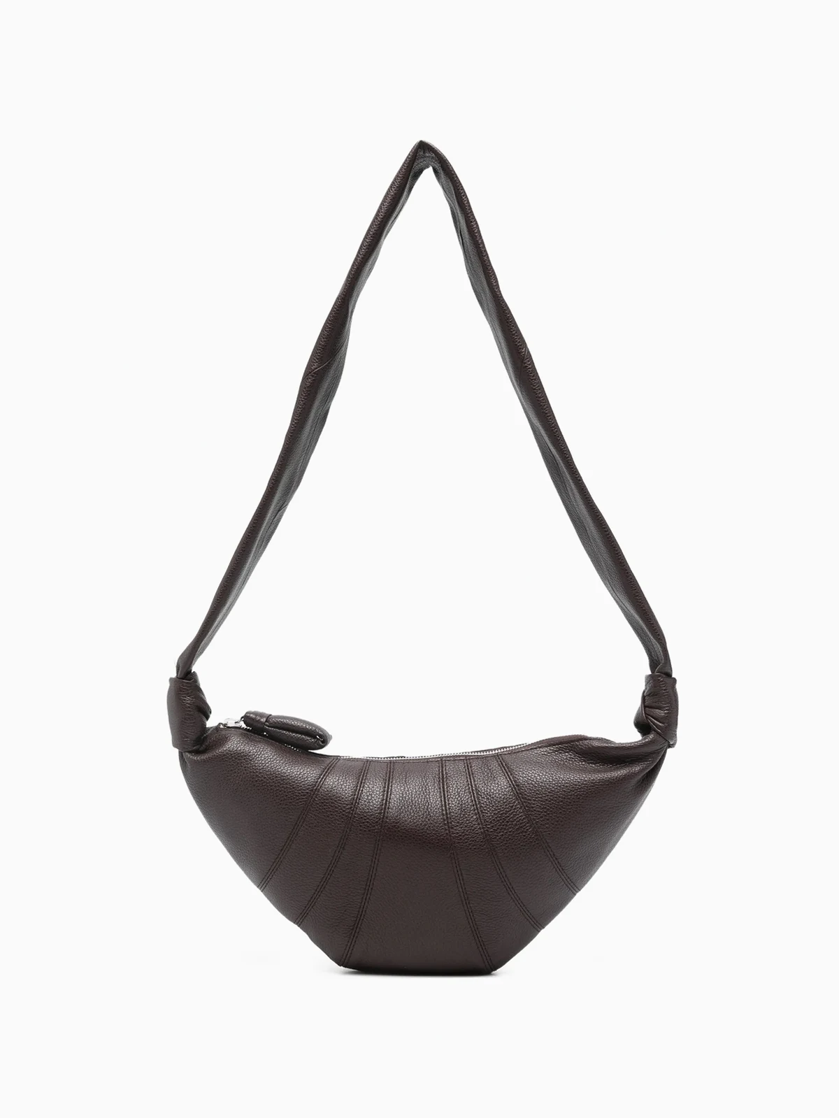 small Croissant knotted shoulder bag