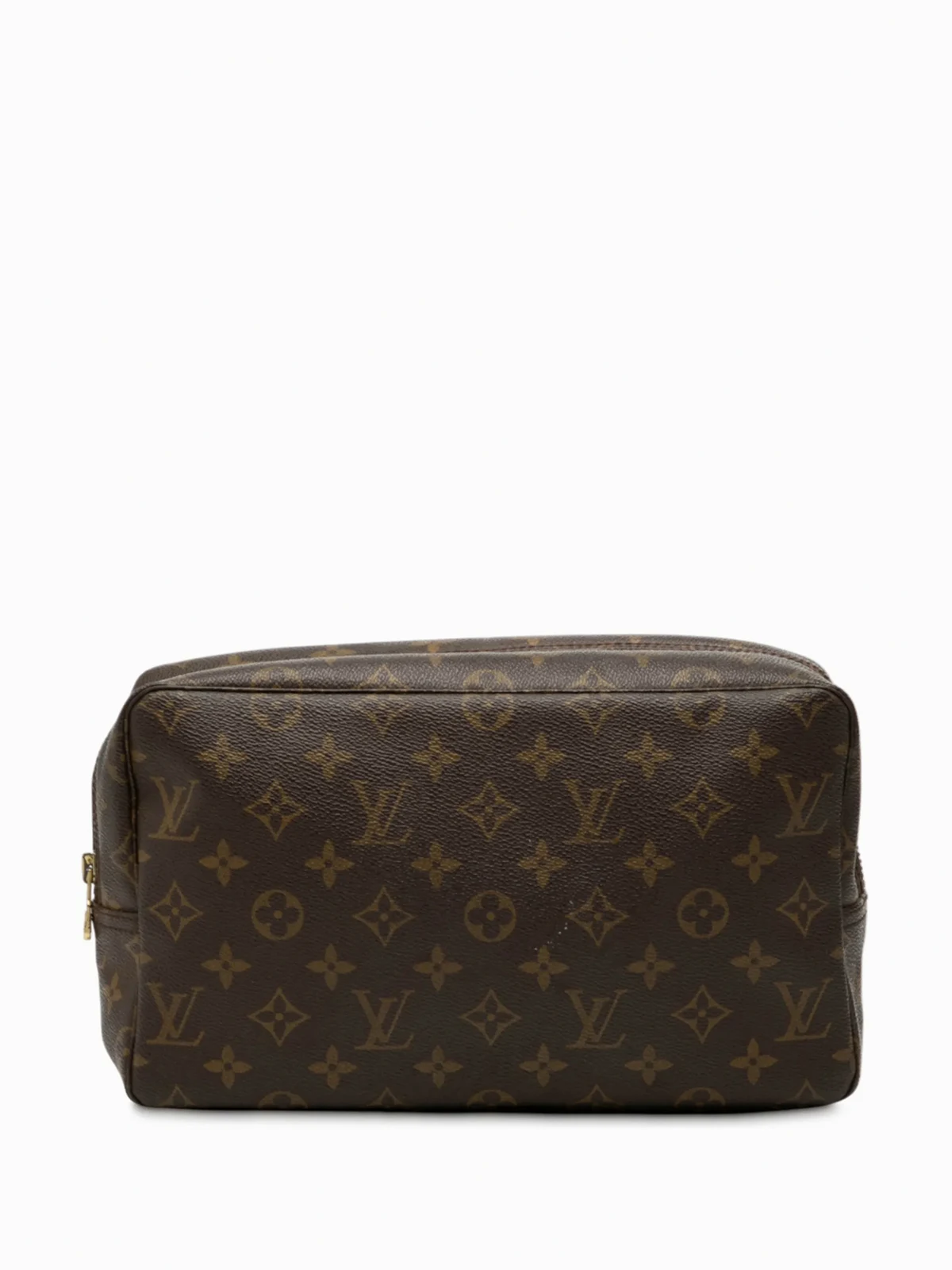 1990-2010 Trousse Toilette Clutch mit Monogramm 28cm