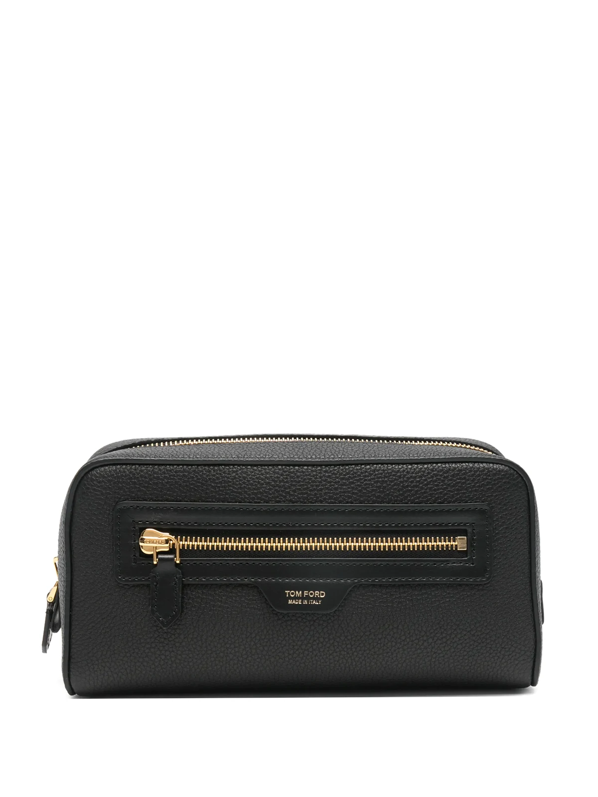 zipped clutch bag