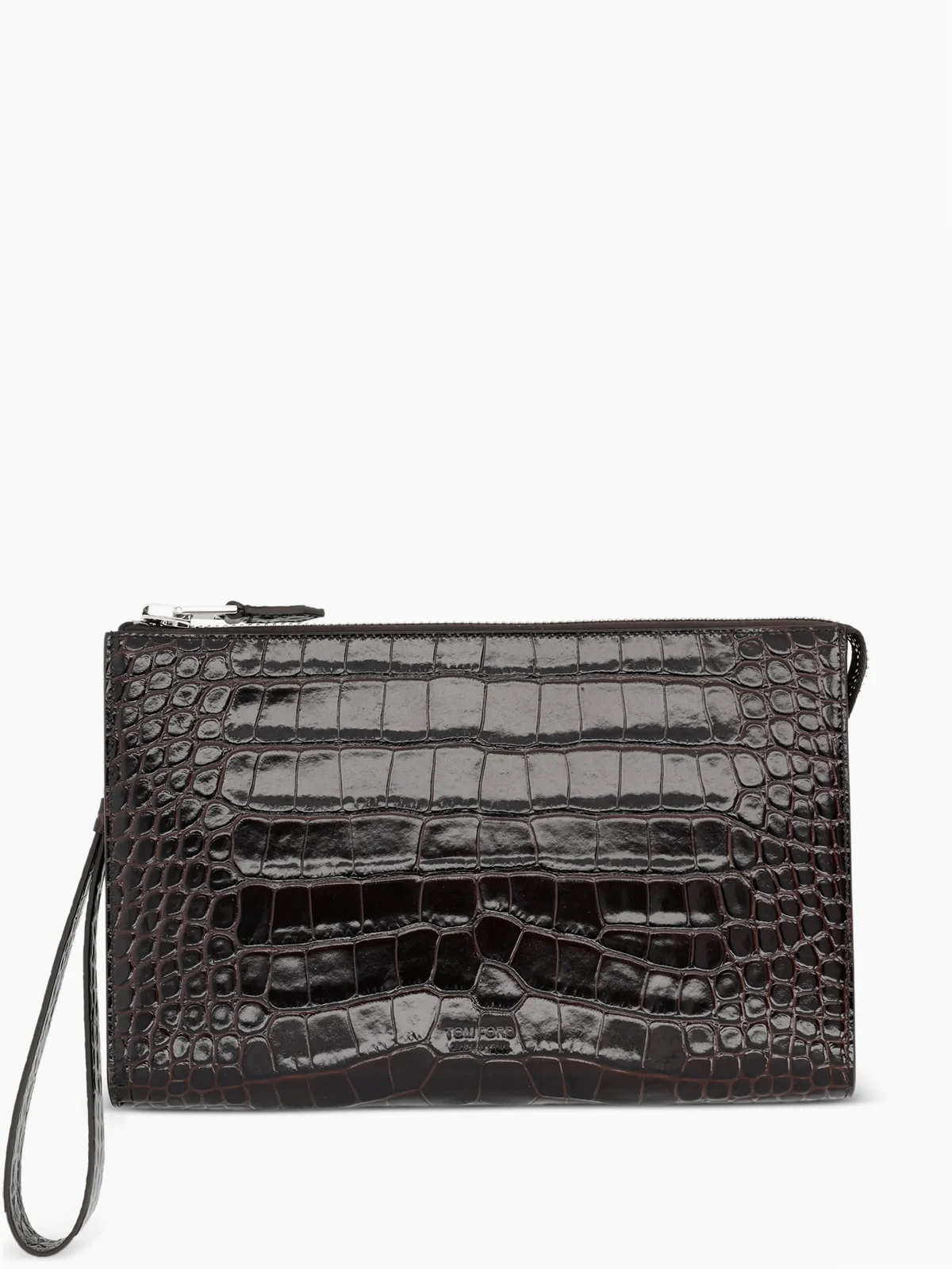 Clutch mit Kroko-Optik