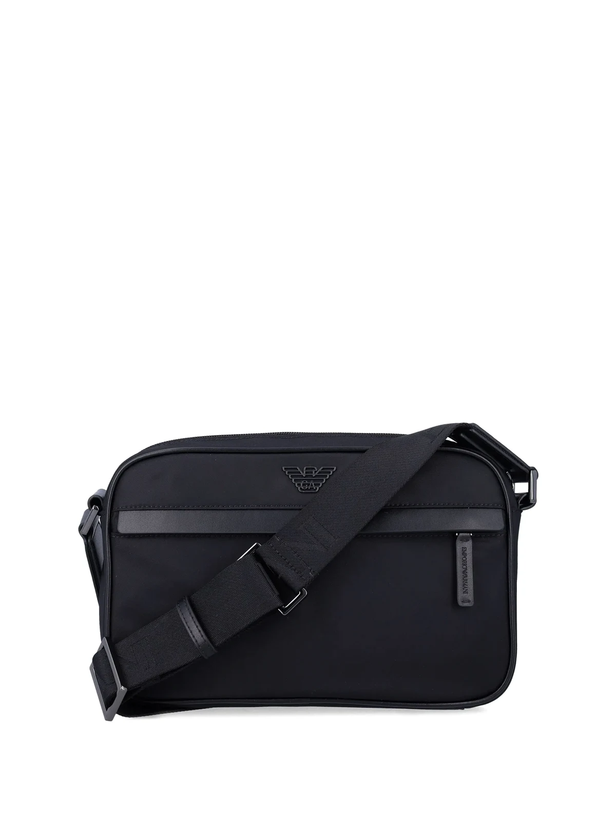 logo-plaque crossbody bag