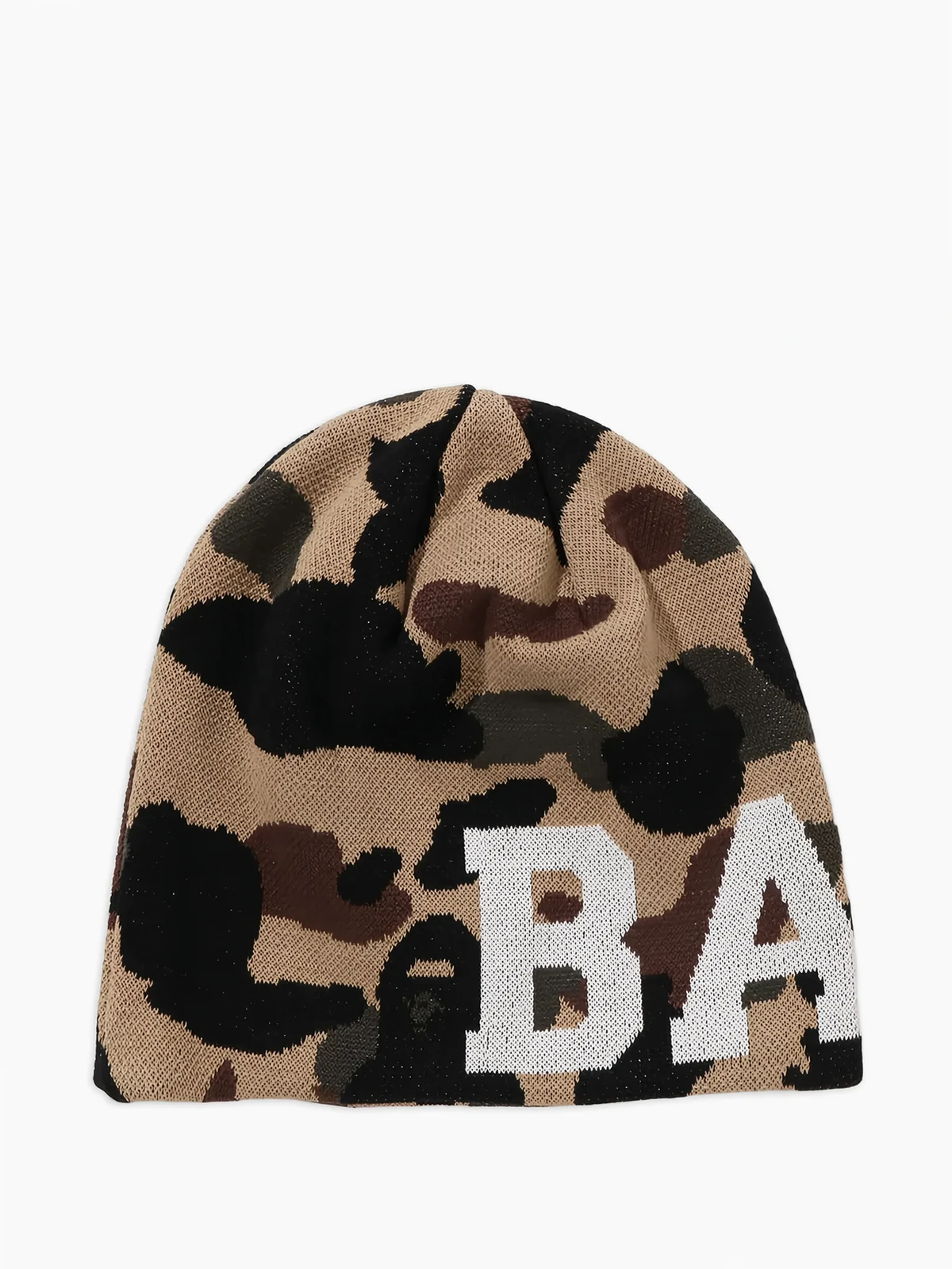 Beanie mit Camouflagemuster