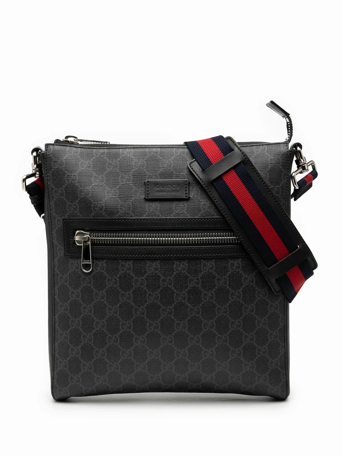 2016-2025 Medium GG Supreme Web Messenger Bag crossbody bag