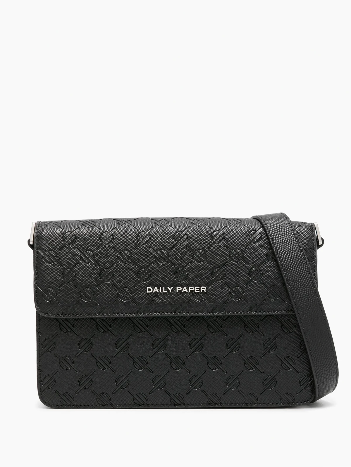 Meru faux-leather messenger bag