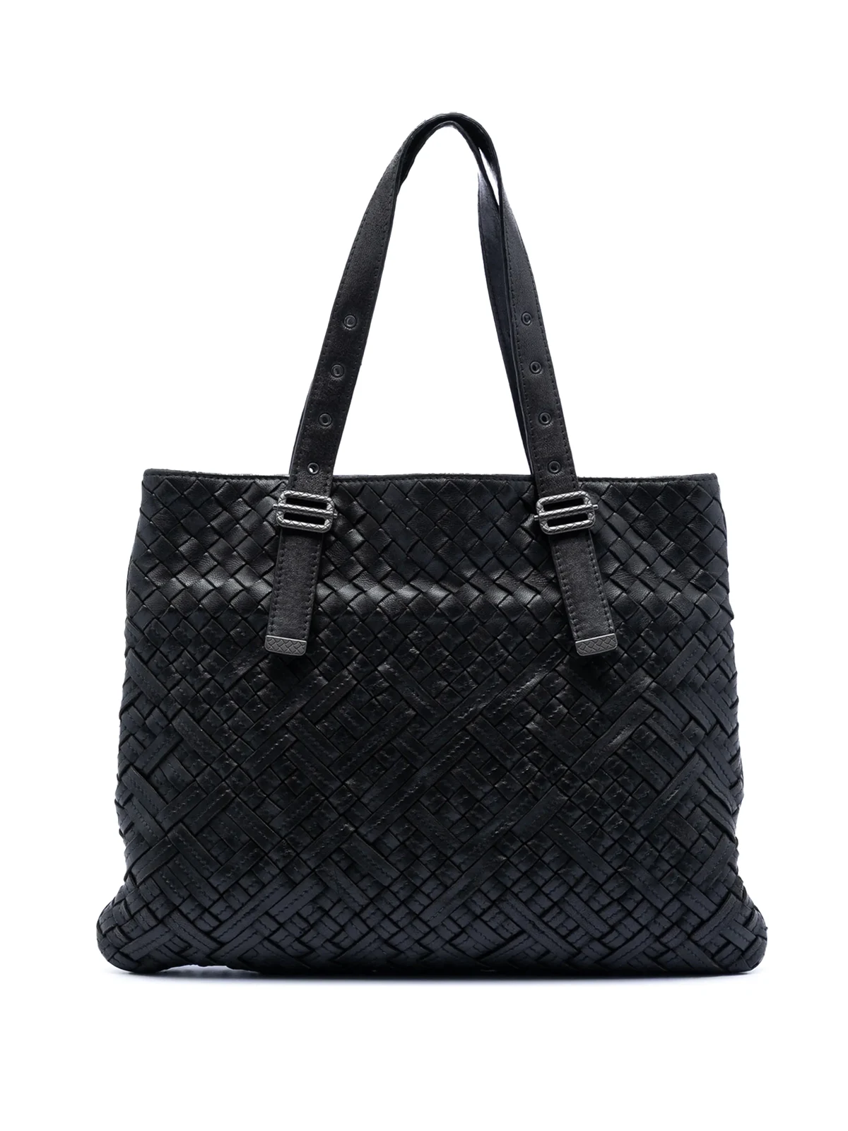 2012-2025 Nappa Intrecciato Belted Flat tote bag