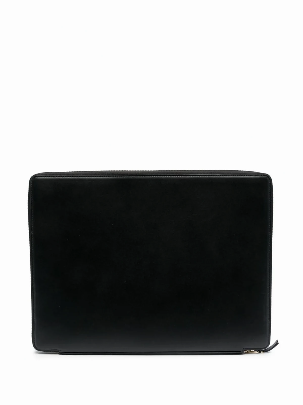 leather zipped briefcase