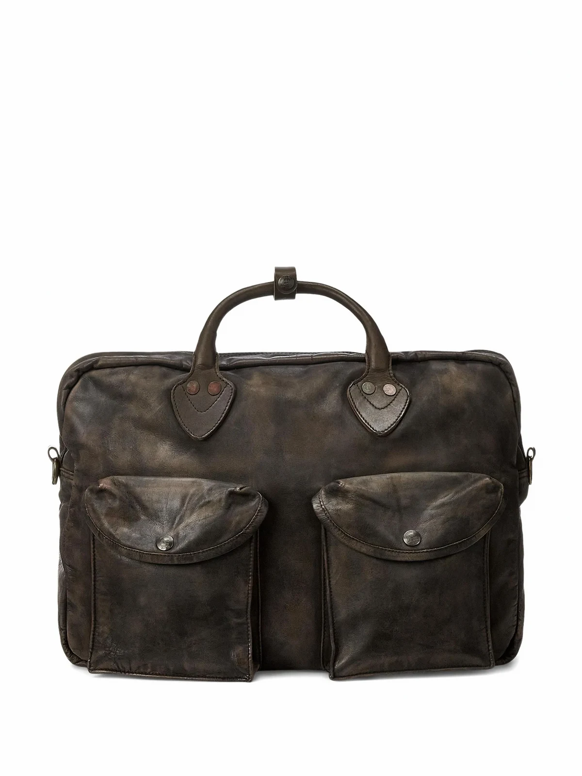 medium leather briefcase