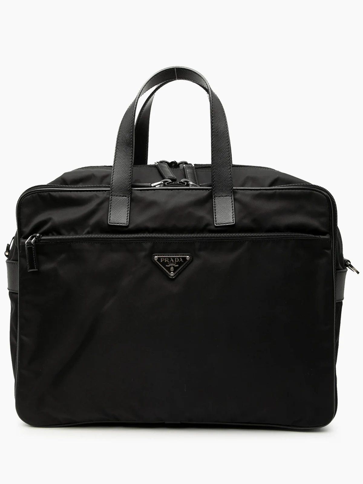 2013-2025 Saffiano Trimmed Tessuto business bag