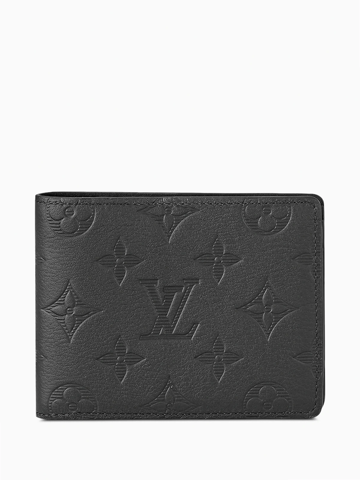 Multiple monogram leather wallet
