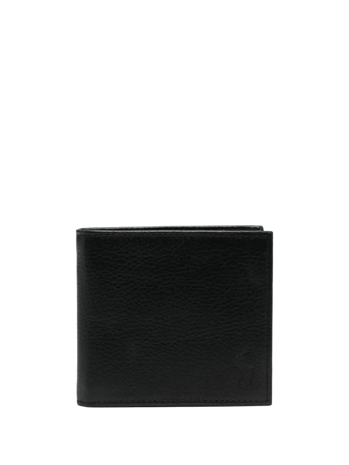 logo-debossed leather wallet