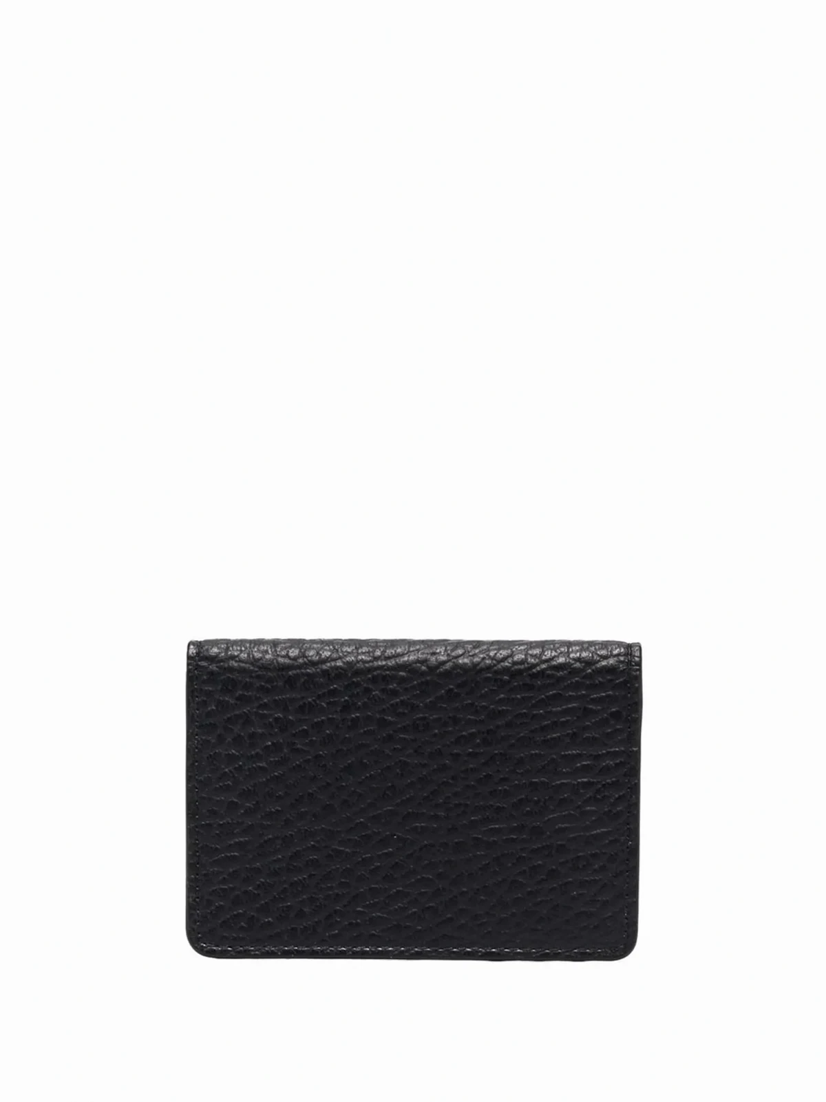 four-stitch leather card holder