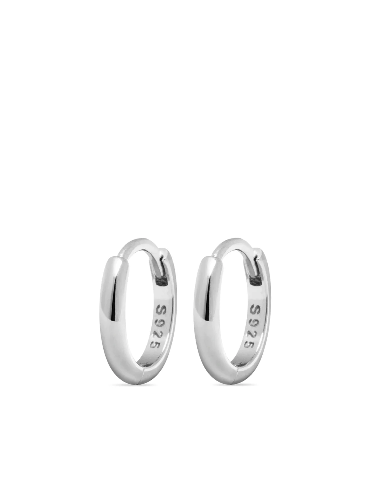 sterling silver hoop earrings